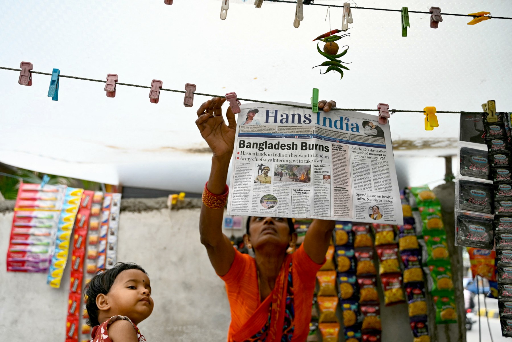 INDIA-BANGLADESH-UNREST-STUDENTS