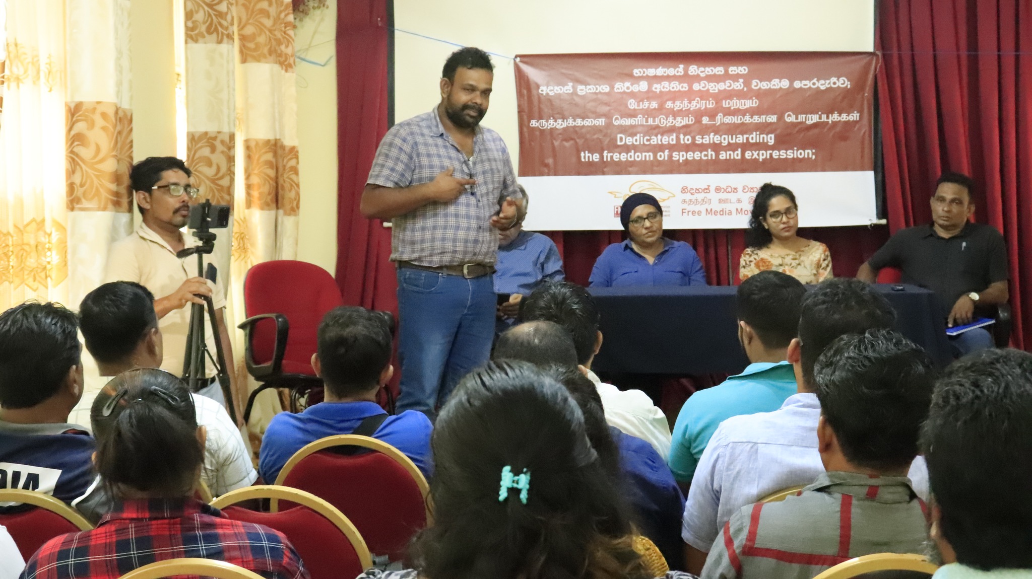 Lasantha speaking FMMTU - Trimancolee