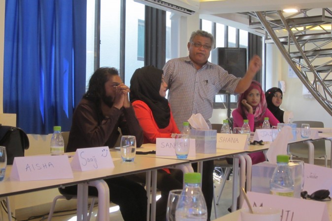 Media Rights Monitoring & Advocacy Training, September 2016, Maldives