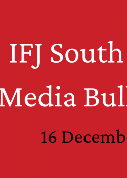 IFJ South Asia Media Bulletin, December 2021